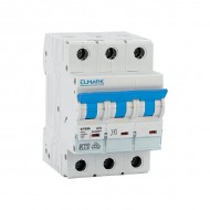 Siguranta electrica automata Elmark MCB C103L 25A 3P Curba C color handle 41308C, Siguranta electrica automata Elmark MCB C103L 25A 3P Curba C color handle 41308C,
