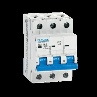 Siguranta electrica automata Elmark NEW MCB C103L 20A 3P 10kA Curba B 41307C/B