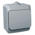 Intrerupator, cap, cruce, 16A, IP44, Gri, Schneider, Cedar, Plus, WDE000670 Intrerupator, cap, cruce, 16A, IP44, Gri, Schneider, Cedar, Plus, WDE000670