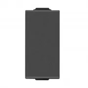 Intrerupator, cap-scara, 1P, 16AX, carbon, matt, Vimar, NEVE, UP, 09005.CM