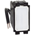 Intrerupator, cruce, Modular, cu, led, Albastru, 10AX, Bticino, Living, Now, K4004LB