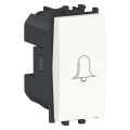 Intrerupator, cu, revenire, Schneider, Easy, Styl,simbol, sonerie, 1M, alb, Schneider, Easy, Styl, LMR0130001