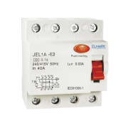 Intreruptor automat diferential Elmark JEL1A RCD TIP A DC 4P 100A 300mA 40697,