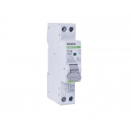Intrerupator diferential RCBO 6kA 1P+N 10A 30mA tip AC Noark Ex9NLE 111154
