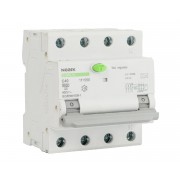 Intrerupator diferential RCBO 6kA 3P+N 10A 30mA tip AC Noark Ex9NL-N 111512