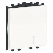 Intrerupator, indicator, luminos, 2M, alb, Schneider, Easy, Styl, LMR1412001