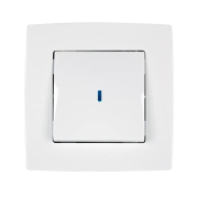 Intrerupator, simplu, Alb, Elmark, City, cu, LED, Elmark, City, 190011L Intrerupator, simplu, Alb, Elmark, City, cu, LED, Elmark, City, 190011L