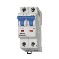 Intrerupator, Automat, Bipolar, 2P, Schrack, Curba, B, 13A, 6kA, Schrack, BM618213--