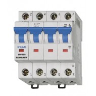 Intrerupator, Automat, Tetrapolar, 3P+N, Schrack, Curba, B, 20A, 6kA, Schrack, BM618820--