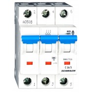 Intrerupator, Automat, Tripolar, 3P, Schrack, Curba, C, 16A, 6kA, Schrack, BM617316--