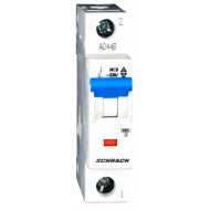 Intrerupator, Automat, Monopolar, 1P, Schrack, Curba, C, 3A, 6kA, Schrack, BM617103--
