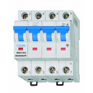 Intrerupator, Automat, Tetrapolar, 3P+N, Schrack, Curba, C, 32A, 4.5kA, Schrack, BM417832--