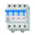 Intrerupator, Automat, Tetrapolar, 3P+N, Schrack, Curba, C, 63A, 4.5kA, Schrack, BM417863--