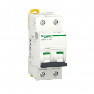 Intrerupator automat siguranta  Acti9 iK60N 2P 63 A curba C 6000 A (IEC 60898-1) Schneider A9K24263