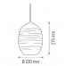 Pendul, Model Laser, Crom, 1 X E27, 230V, IP20, Abajur, Sticla, Horoz, 0PDN-021-004-0002-010 Pendul, Model Laser, Crom, 1 X E27, 230V, IP20, Abajur, Sticla, Horoz, 0PDN-021-004-0002-010
