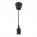 Pendul, Model Volta, Negru, 1 X E27, 230V, IP20, Abajur, Plastic, Horoz, 0PDN-021-001-0001-021 - imaginea produsului 0PDN-021-001-0001-021 din categoria Pendule