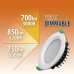 Spot, LED, Alb, Rotund, Incastrat, 10W, 850 lm, 230V, Calda, neutra, Rece, 3000/4000/6000K, 113 mm, IP20, Ultralux, LLV10D - Vezi Detalii Complete Spot, LED, Alb, Rotund, Incastrat, 10W, 850 lm, 230V, Calda, neutra, Rece, 3000/4000/6000K, 113 mm, IP20, Ultralux, LLV10D - imaginea produsului LLV10D din categoria Spoturi
