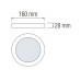 Panou, LED, Aparent, 48W, 595X595, H35, 4000K, Rama, neagra