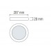Panou, LED, Incastrat, 48W, 4000K, 295X1195mm, Rama, Alba, UGR - imaginea produsului 92PANEL029W din categoria Panouri LED