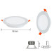 Spot, LED, Alexa-8, Alb, Rotund, Incastrat, 8W, 600 lm, 230V, Lumina neutra, 4000-4500k, 98 mm, IP20, Horoz, 0LDO-016-048-0008-030 - Vezi Detalii Complete Spot, LED, Alexa-8, Alb, Rotund, Incastrat, 8W, 600 lm, 230V, Lumina neutra, 4000-4500k, 98 mm, IP20, Horoz, 0LDO-016-048-0008-030 - imaginea produsului 0LDO-016-048-0008-030 din categoria Spoturi