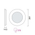 Spot, LED, Slim-24, Alb, Rotund, Incastrat, 24W, 1632 lm, 230V, Lumina neutra, 4000-4500k, 297 mm, IP20, Horoz, 0PNL-056-003-0024-051 - Vezi Detalii Complete Spot, LED, Slim-24, Alb, Rotund, Incastrat, 24W, 1632 lm, 230V, Lumina neutra, 4000-4500k, 297 mm, IP20, Horoz, 0PNL-056-003-0024-051 - imaginea produsului 0PNL-056-003-0024-051 din categoria Spoturi