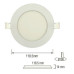 Spot, LED, Slim-6, Alb, Rotund, Incastrat, 6W, 270 lm, 230V, Lumina neutra, 4000-4500k, 118,5 mm, IP20, Horoz, 0PNL-056-003-0006-031 - Vezi Detalii Complete Spot, LED, Slim-6, Alb, Rotund, Incastrat, 6W, 270 lm, 230V, Lumina neutra, 4000-4500k, 118,5 mm, IP20, Horoz, 0PNL-056-003-0006-031 - imaginea produsului 0PNL-056-003-0006-031 din categoria Spoturi