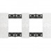 Rama, ornament, modulara, 2+2, module, PIXEL, Bticino, Living, Now, KA4802M2MW