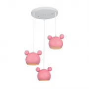 Lustra, Elmark, Camera, Copii, Mickey, 3X E14, Roz, 955Mickey3/P Lustra, Elmark, Camera, Copii, Mickey, 3X E14, Roz, 955Mickey3/P