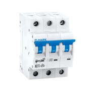 Siguranta electrica automata Elmark MCB C63N 10A 3P 6kA Curba C 41310C