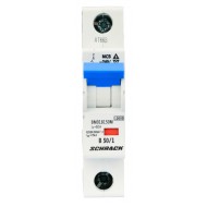 Intrerupator, Automat, MCB, Monopolar, 1P, Curba, B, 50A, 40°C, 10kA, Schrack, BM018150ME