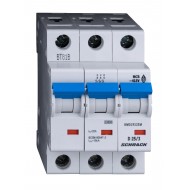 Intrerupator, Automat, MCB, Tripolar, 3P, Curba, D, 25A, 40°C, 10kA, Schrack, BM019325ME