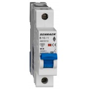 Intrerupator, Automat, AMPARO, Monopolar, 1P, Schrack, Curba, B, 10A, 10kA, Schrack, AM018110--