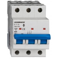 Intrerupator, Automat, AMPARO, Tripolar, 3P, Schrack, Curba, C, 1A, 10kA, Schrack, AM017301--