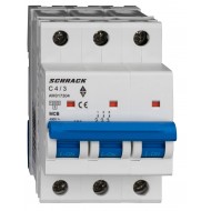 Intrerupator, Automat, AMPARO, Tripolar, 3P, Schrack, Curba, C, 4A, 10kA, Schrack, AM017304--