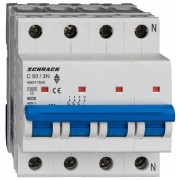 Intrerupator, Automat, AMPARO, Tetrapolar, 3P+N, Schrack, Curba, C, 50A, 10kA, Schrack, AM017850-- Intrerupator, Automat, AMPARO, Tetrapolar, 3P+N, Schrack, Curba, C, 50A, 10kA, Schrack, AM017850--