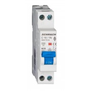 Intrerupator, Automat, AMPARO, Bipolar, 1P+N, Schrack, Curba, C, 16A, 4.5kA, Schrack, AM417516--