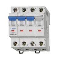 Intrerupator, Automat, Tetrapolar, 3P+N, Schrack, Curba, B, 10A, 10kA, Schrack, BM018810--