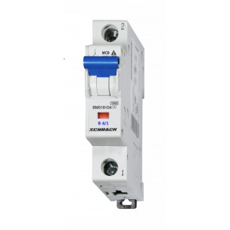 Intrerupator, Automat, Monopolar, 1P, Schrack, Curba, B, 4A, 10kA, Schrack, BM018104-- Intrerupator, Automat, Monopolar, 1P, Schrack, Curba, B, 4A, 10kA, Schrack, BM018104--
