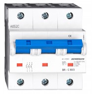 Intrerupator, Automat, Tripolar, 3P, Schrack, Curba, C, 80A, 10kA, Schrack, BR973800--