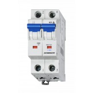 Intrerupator, Automat, Bipolar, 2P, Schrack, Curba, C, 25A, 10kA, Schrack, BM017225--
