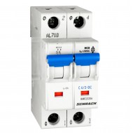 Intrerupator, Automat, Bipolar, 2P, Schrack, Curba, C, 6A, Curent continuu, Schrack, BM015206--