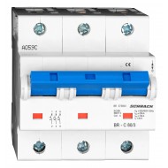 Intrerupator, Automat, Tripolar, 3P, Schrack, Curba, C, 80A, Schrack, BR573800--