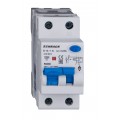 Intrerupator, automat, diferential, Schrack, AMPARO, Tip A, Bipolar, 1P+N, Curba B, 10A, 30mA, 10kA