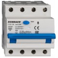 Intrerupator, automat, diferential, Schrack, AMPARO, Tip A, Tetrapolar, 3P+N, Curba C, 20A, 30mA, 6kA