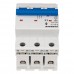 Intrerupator, Automat, MCB, AMPARO, Tripolar, 3P, Curba, D, 20A, 10kA, Schrack, AM019320--