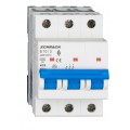 Intrerupator, Automat, MCB, AMPARO, Tripolar, 3P, Curba, B, 10A, 6kA, Schrack, AM618310--
