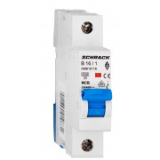 Intrerupator, Automat, MCB, AMPARO, Monopolar, 1P, Curba, B, 16A, 6kA, Schrack, AM618116-- Intrerupator, Automat, MCB, AMPARO, Monopolar, 1P, Curba, B, 16A, 6kA, Schrack, AM618116--