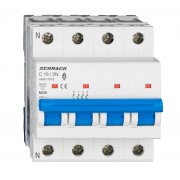 Intrerupator, Automat, MCB, AMPARO, Tetrapolar, 3P+N, Curba, C, 16A, 6kA, Schrack, AM617816-- Intrerupator, Automat, MCB, AMPARO, Tetrapolar, 3P+N, Curba, C, 16A, 6kA, Schrack, AM617816--