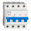 Intrerupator, Automat, MCB, AMPARO, Tetrapolar, 3P+N, Curba, C, 20A, 6kA, Schrack, AM617820--