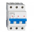 Intrerupator, Automat, MCB, AMPARO, Tripolar, 3P, Curba, C, 40A, 6kA, Schrack, AM617340--